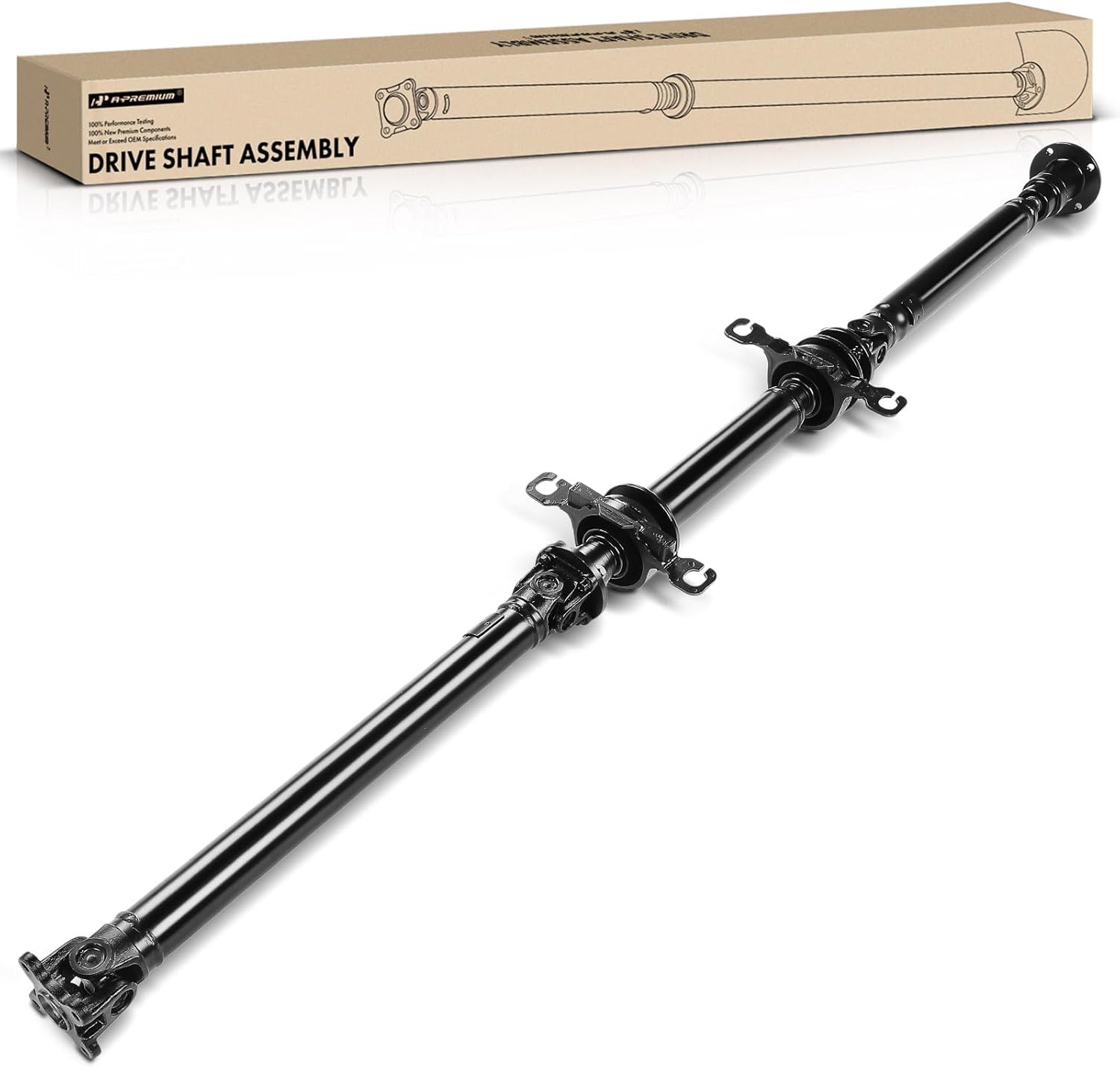 A-Premium Rear Drive Shaft Driveshaft Assembly Compatible with 2007-2012 Mazda CX-7 CX7 Drive Shaft, [AWD], Replace# PH0125100, PH0125100B, Complete Prop Shaft