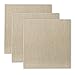 Senso Clear Primed Linen Panels - 12x12-3 Pack of Panels for Painting Oils, Acrylics, Pastels and More