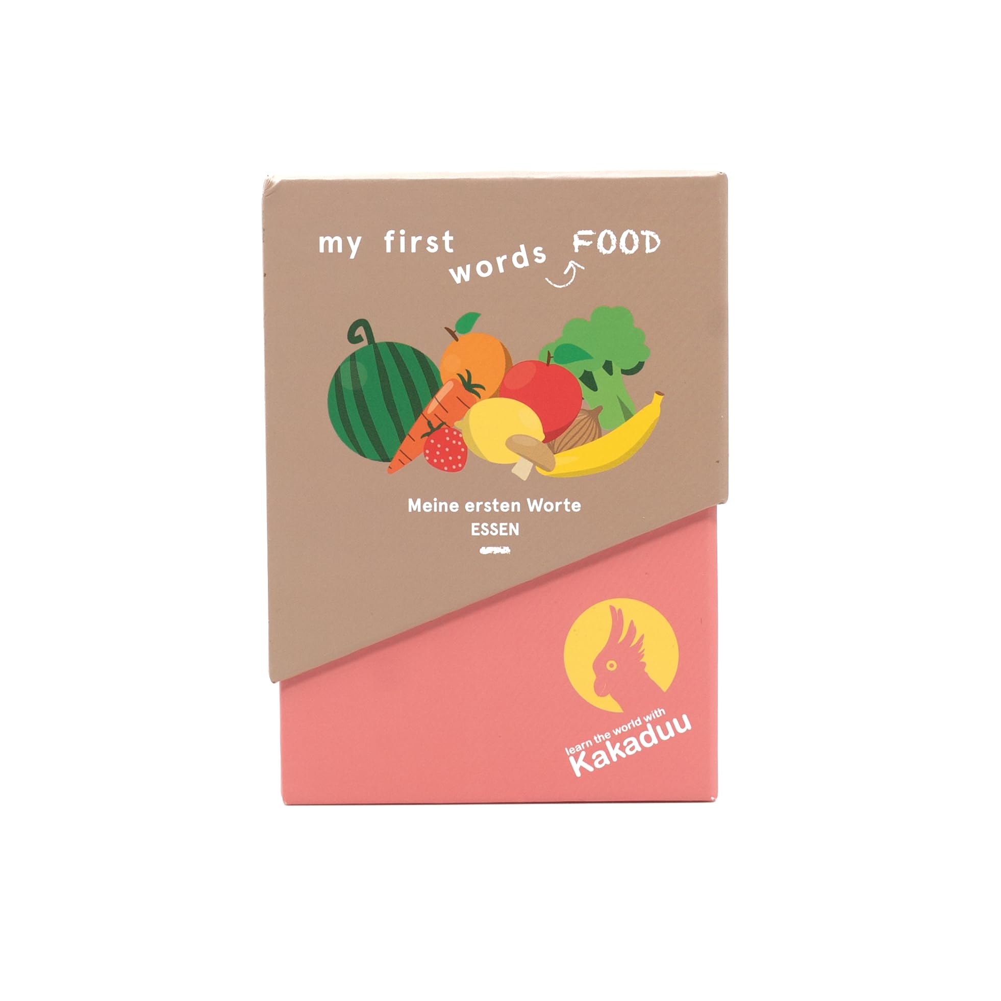 Kakaduu Il Gioco di apprendimento Partire da 1 Anno: “Le Mie Prime Parole - Cibo”. Cinquanta Flash Cards per Aiutare Lo Sviluppo del linguaggio dei Bambini (Montessori)