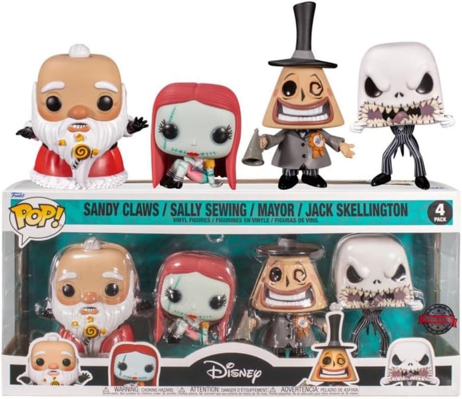 Pop Nightmare Before Chrismas Jack Blacklight Vinyl Figure By