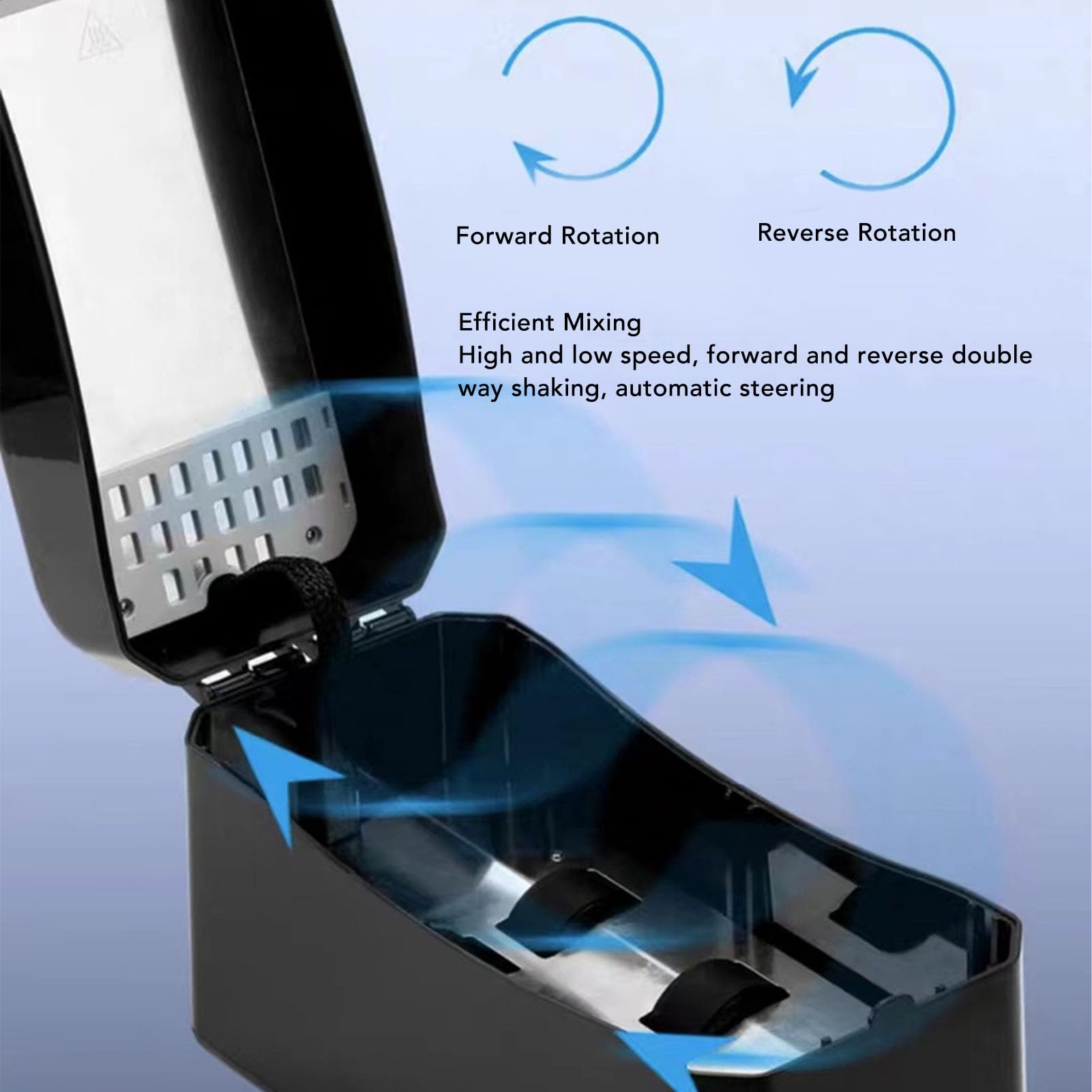 Mezclador de Resina de Impresora 3D con 3 Modos de Calentamiento y Control de Temperatura Automático, Calentador de Rodamiento para 250g, 500g, 1000g HM100 Resina (Enchufe de la UE)