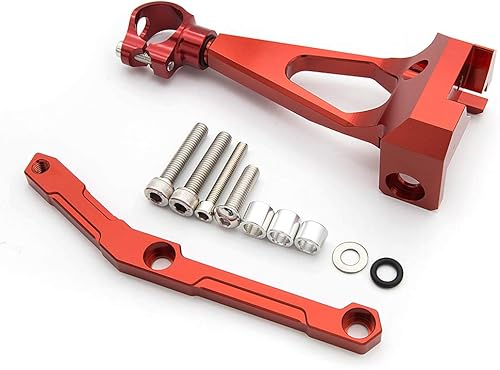 Miniatura 3 de Amortiguador de dirección ajustable para motocicleta, control de seguridad con kit de soporte de montaje para Yamaha MT-09 FZ09 (no trazador)