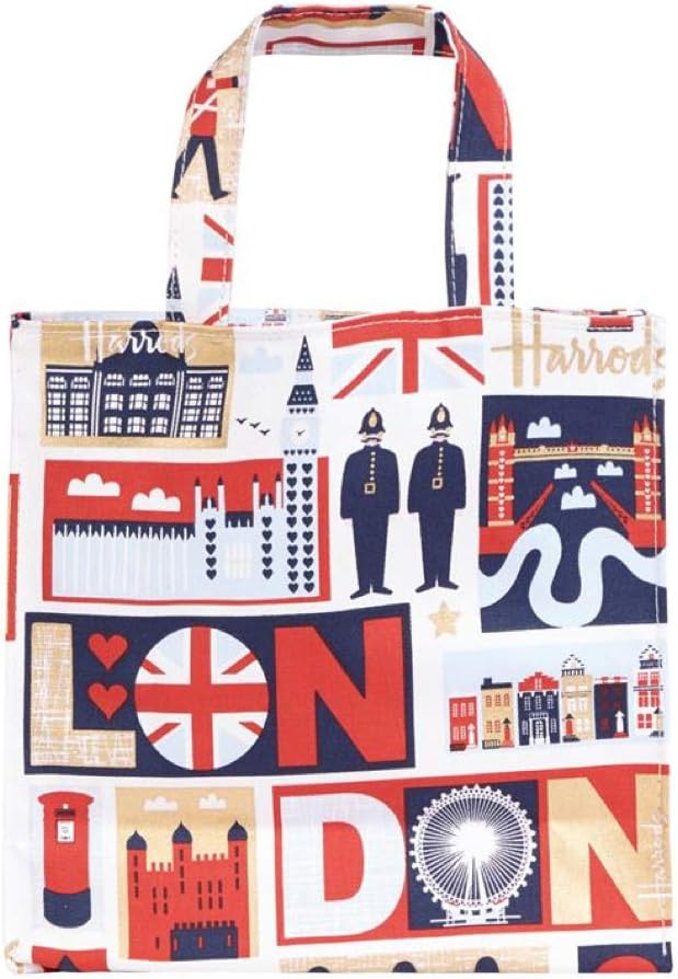 Harrods London Small Iconic London Shopper Bag - Usa Stock