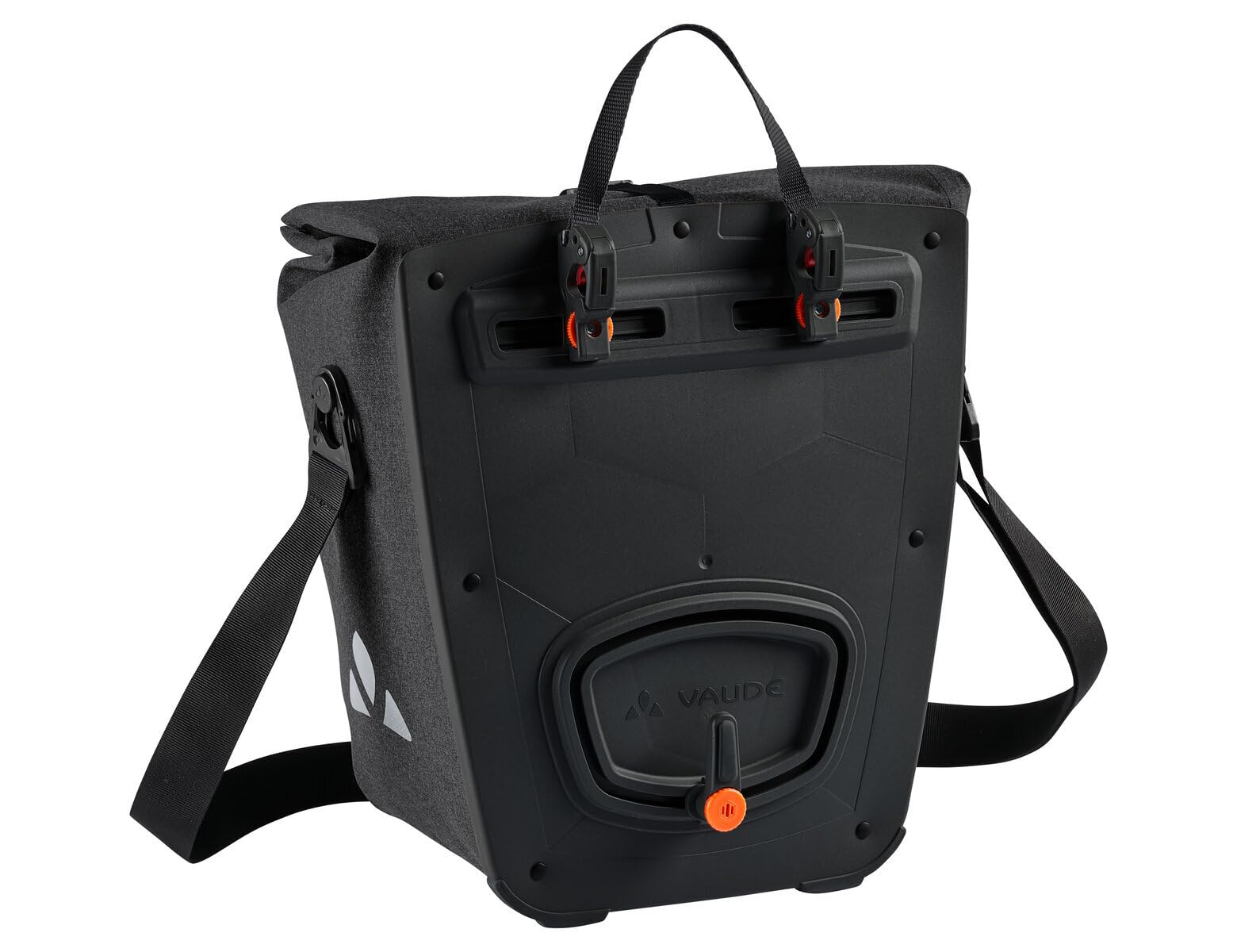 VAUDE 15963 Sac de Roue arrière Recycle Back Single pour Adulte Noir Taille Unique