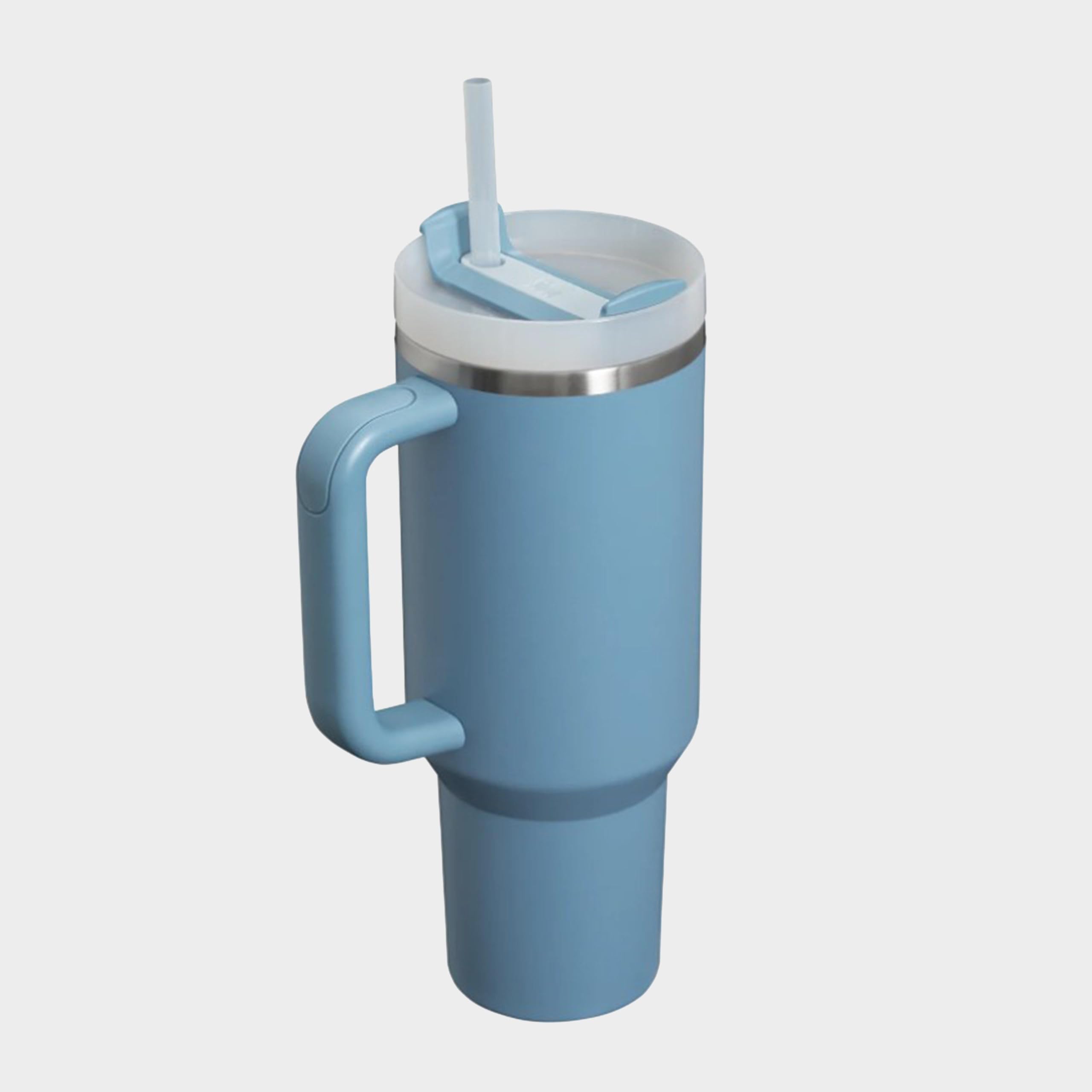 Stanley 1913 Quencher H2.0 Flowstate Borraccia Con Cannuccia 1.2L - Indigo | Freddo Per 11 Ore - Con Ghiaccio Per 48 Ore - Senza BPA - Tazza Termica Con Manico