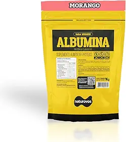 Naturovos Albumina Morango 1Kg -