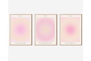 Positive Aura Wall Art Posters: Enhance Your Space with Spiritual Affirmations