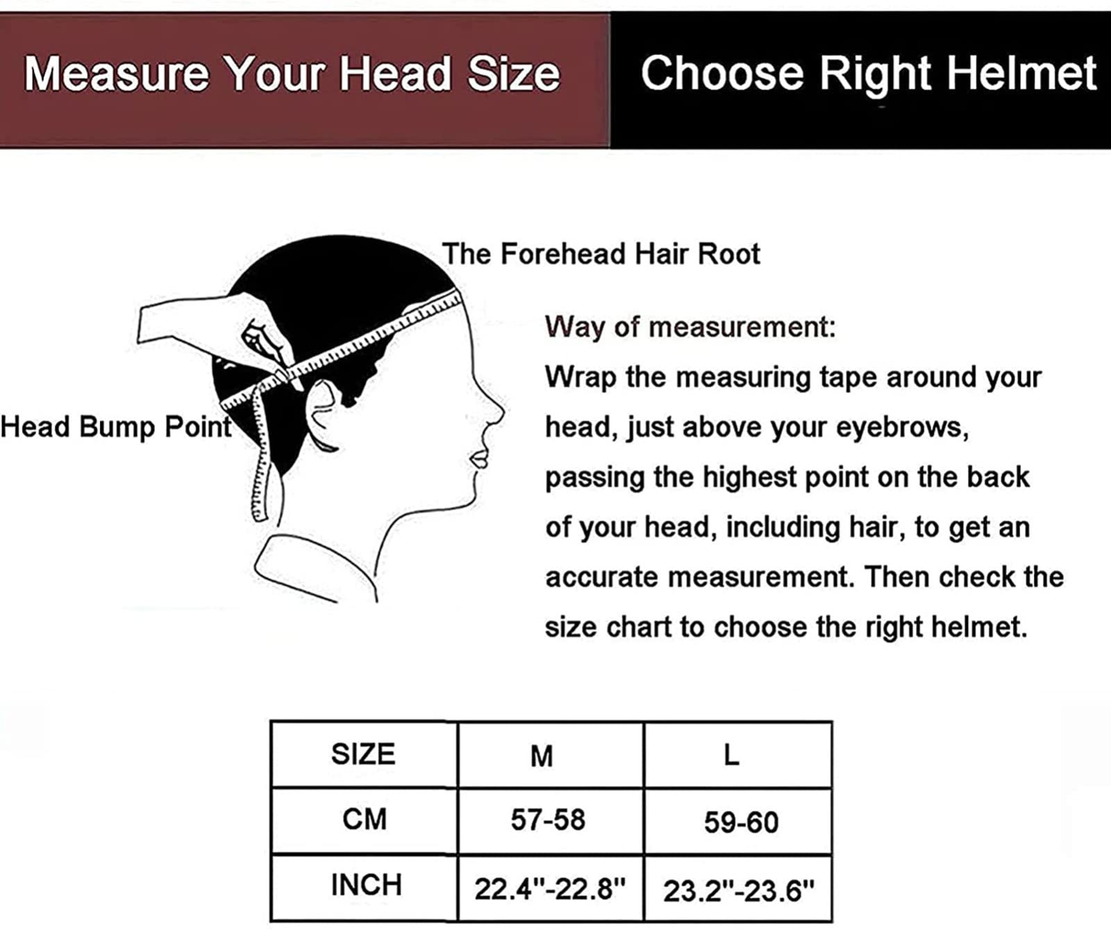Casco Mezzo Moto Omologato ECE Casco Beanie Skull Cap Mezza Casco, Casco Mezzo Guscio Scooter Per Adulti Uomo Donna, Caschi Cool Half Face Per Ciclomotore A Basso Profilo A, L=59~60CM