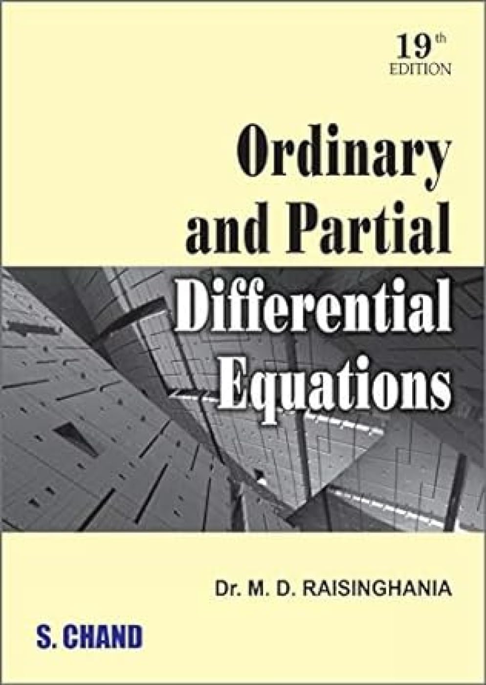 Amazon Ordinary and Partial Differential Equations Raisinghania, Dr
