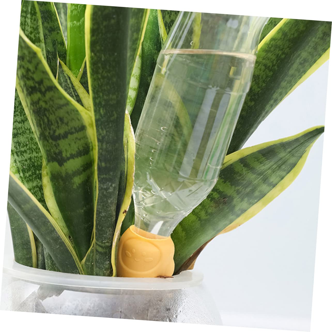 HANABASS 3 Set Dispositivo Irrigazione Automatica per Piante da Dosatore Gocciolatore Regolabile Ceramica E TPR Annaffiatura Lenta E Prolungata per Bonsai E Giardinaggio Domestico 4 Pezzi*3