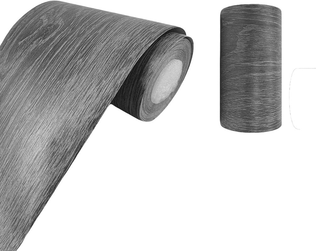 MUNIKESH CREATION Grey Wood Border Wallpaper Peel and Stick Wooden Contact Paper for Countertops Border Stickers for Wall Decor Waterproof Self Adhesive 6x144 Inch (B0DBQBTC2N) Amazon Price History, Amazon Price Tracker