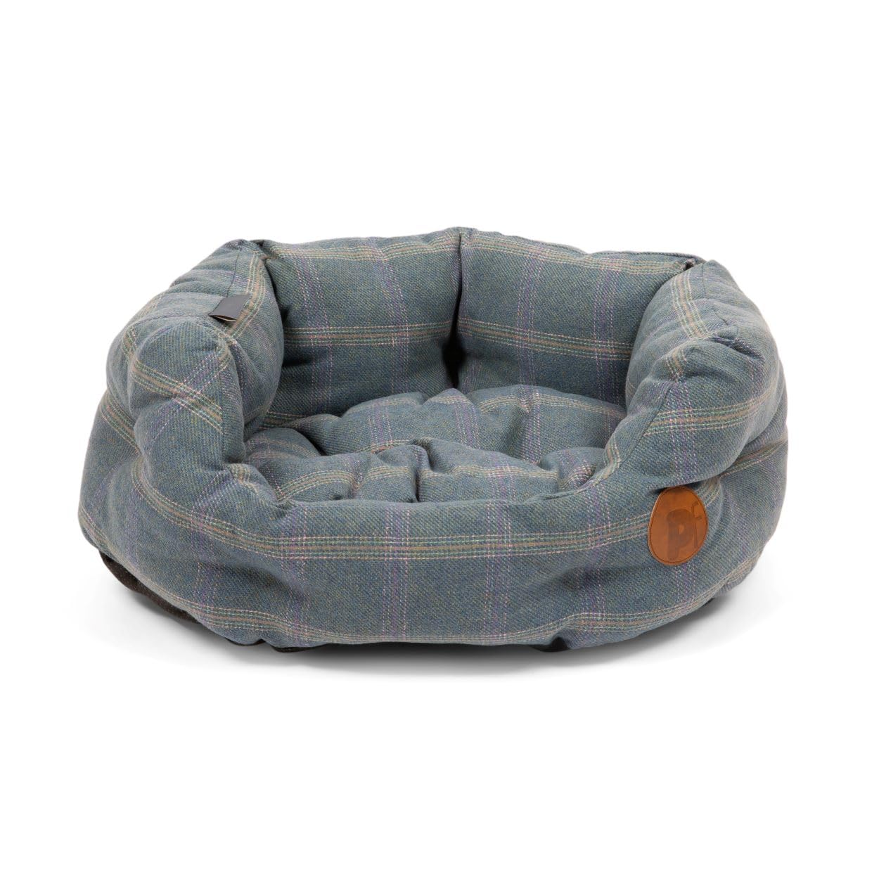 Petface Heather Tweed Oval Dog Bed - Small