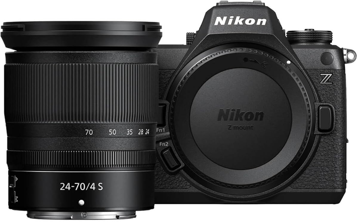 Nikon Z6 III with 24-70mm f/4 Lens | Full-Frame mirrorless Stills/Video Camera with 6K/60p Internal RAW Recording | Nikon USA Model | 24.5MP Fx Sensor, 6k/60p Internal Raw, Up to 8-Stop Ibis, Advanced Af