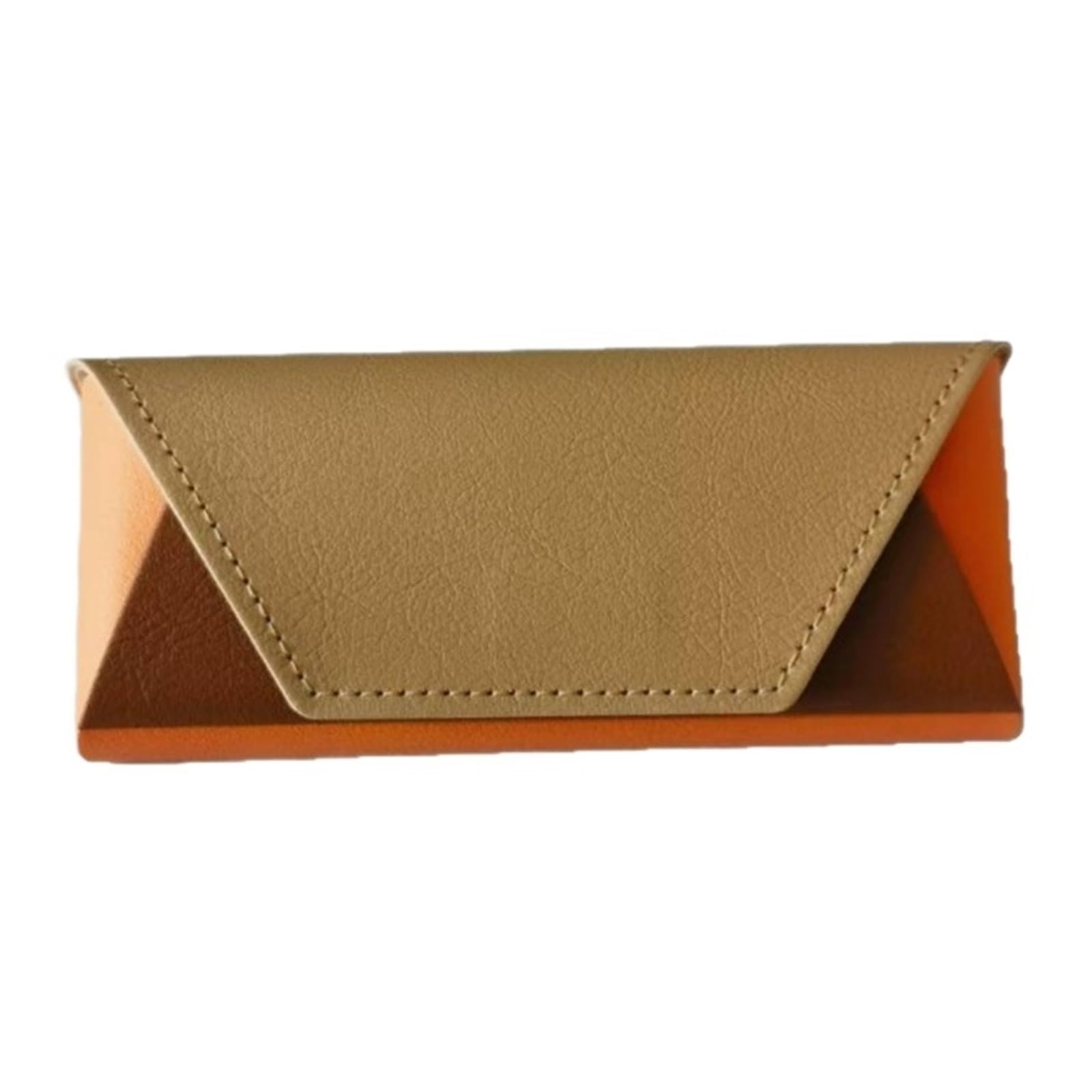 Estuche for gafas de sol con bloques Color, caja almacenamiento for ópticas resistente a la presión y a prueba golpes, elegante bolsa for hecha a mano, 2 uds Para Mujer y Hombre