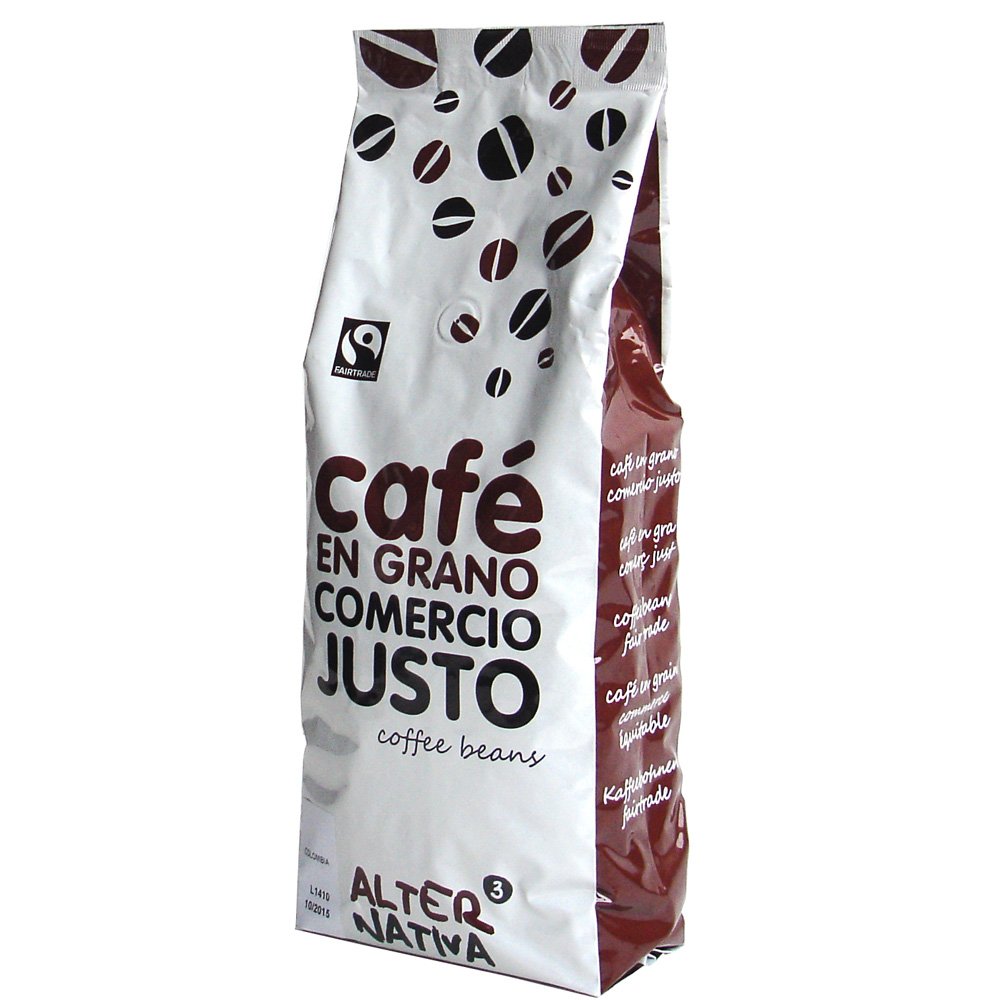 AlterNativa3 Biológico en Grano Bio Café, 1000 G