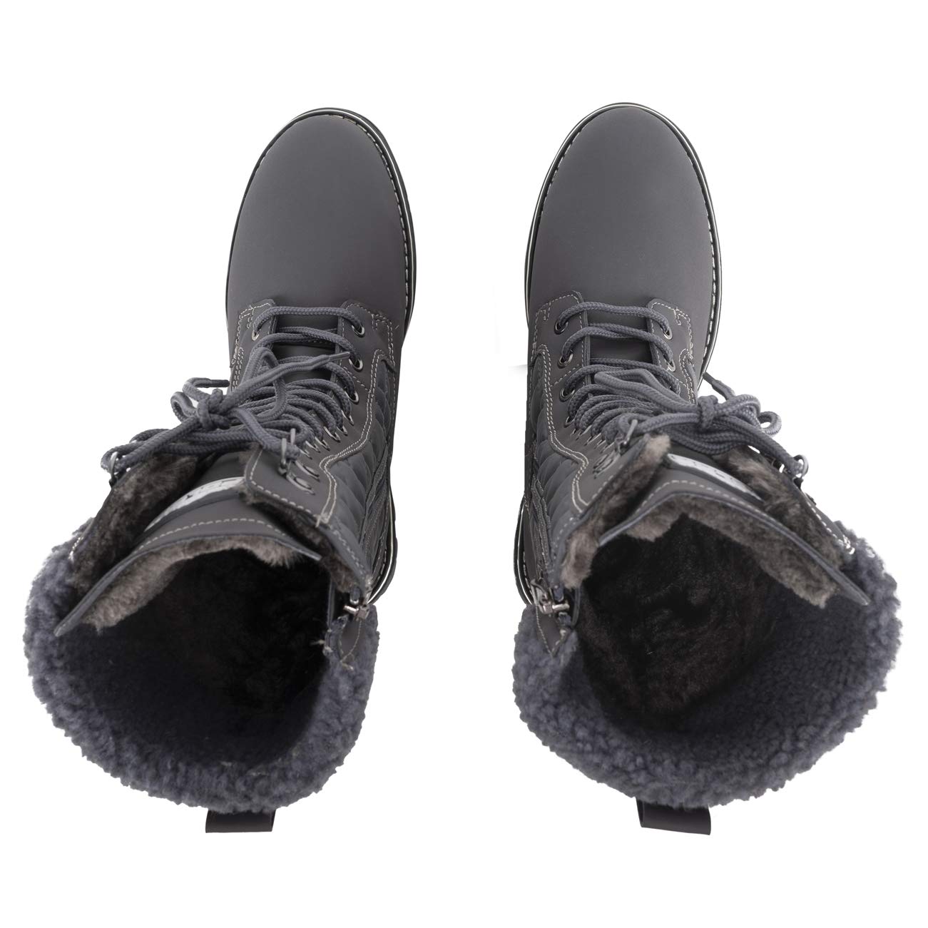 Polar Mujer Nieve Durable Al Aire Libre Térmico Invierno Calentar Impermeable Mitad De La Pantorrilla Botas