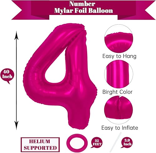 Miniatura 8 de Globo dorado claro número 7