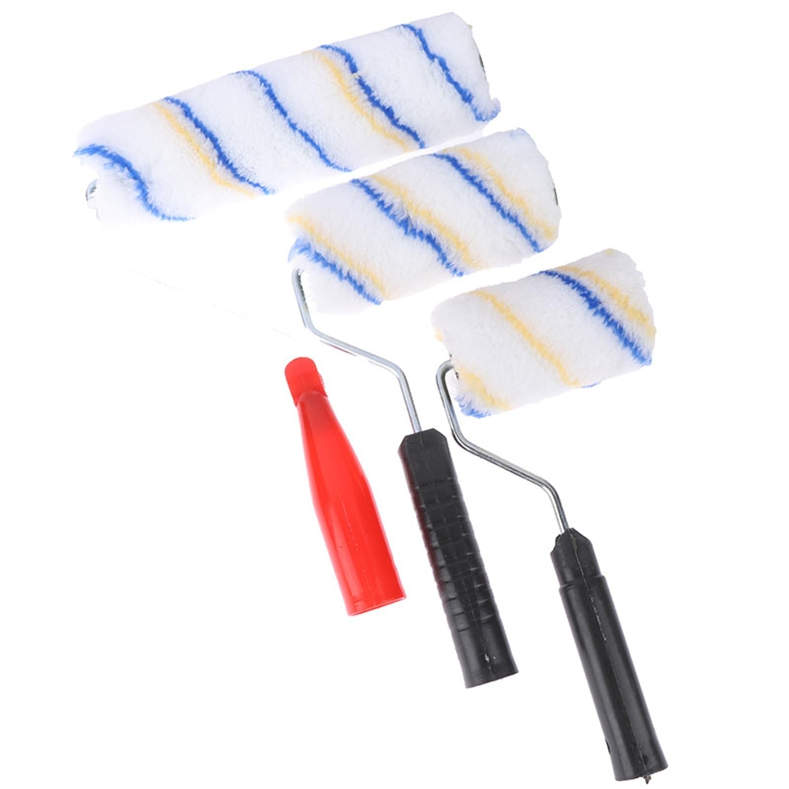 Irfhdcx L Paint Roller 4"6"9" Roller Brush Paint Short Ong Handle Room Wal Painting(L)