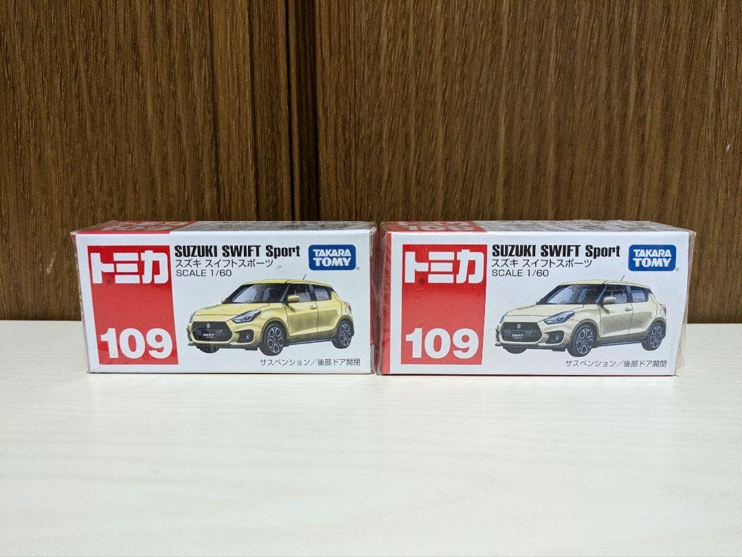 Amazon.co.jp: トミカ No.109 スイフトスポーツ ZC33S 2台セット