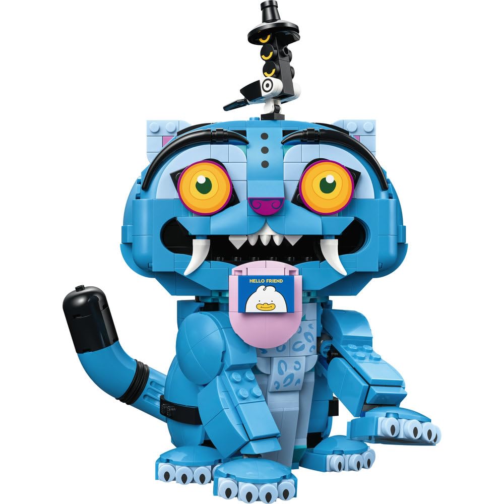 LEGO KPop Demon Hunters Tygrys Derpy i Sroka Sussie 72537 | K-popowe łowczynie demonów, kolekcjonerskie figurki, prezent dla dzieci i fanów filmu, zabawka dla 9-latki, 825 elementów