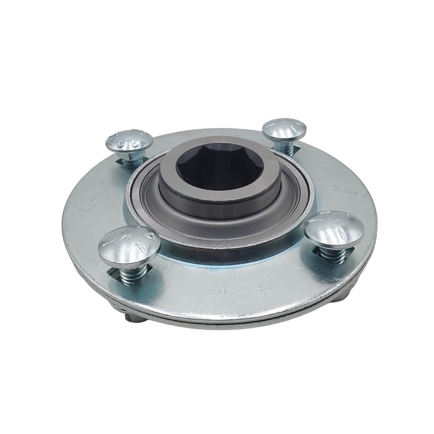 Replacement (2) Hex Bearings AE50-090 with (4) Four Hole Flanges AE50-094 72MM and Hardware