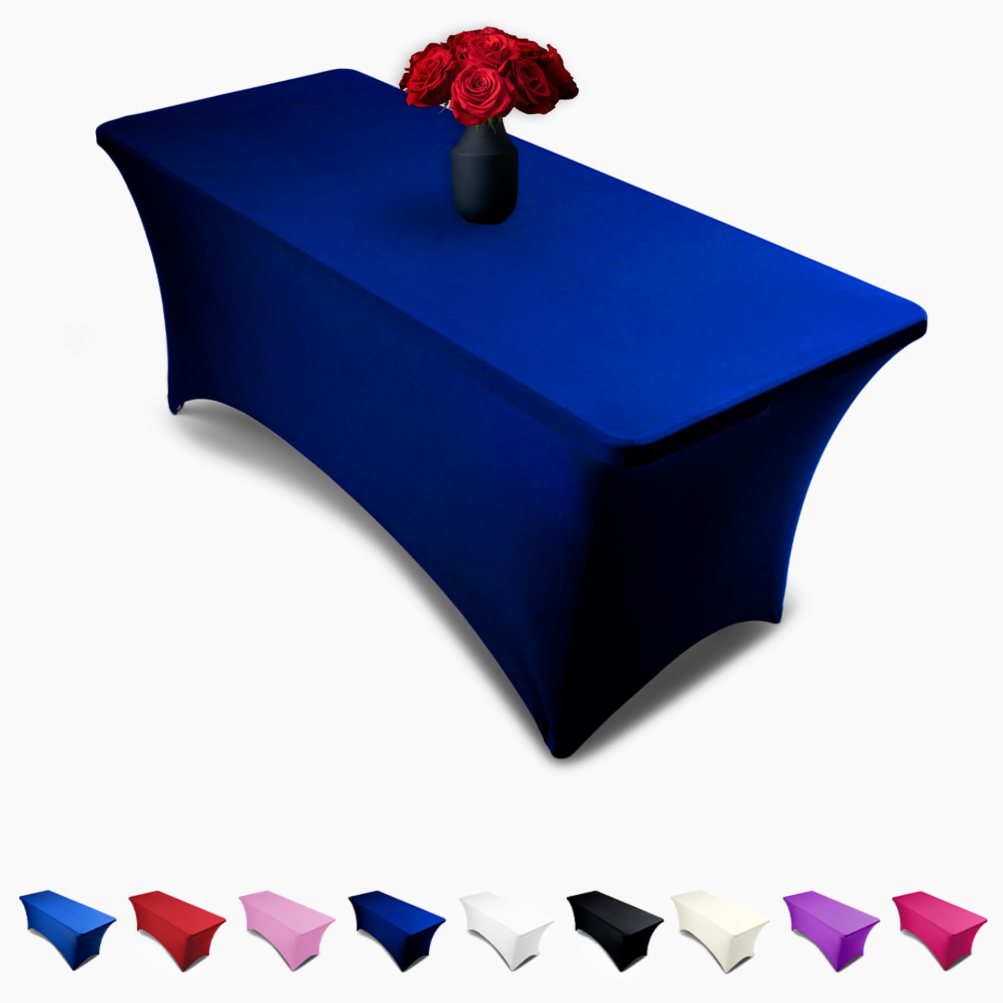 Tovaglia Spandex Elasticizzata Per Tavolo 1,8m - Ideale Per Matrimoni, Feste E Banchetti - Foto 10