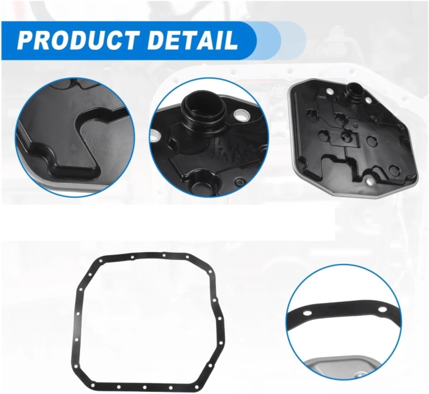 Transmission Filter Oil Pan Fit For Toyota RAV4 2005-2012 353300W040 Car Gasket Kit Transmission Filter And Gasket Kit