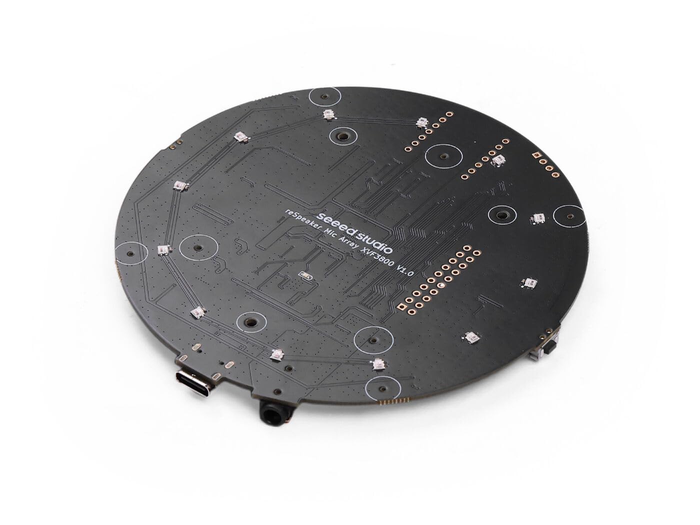 ReSpeaker XMOS XVF3800 - AI-Powered 4-Mic Array for Clear Voice Even in Noise