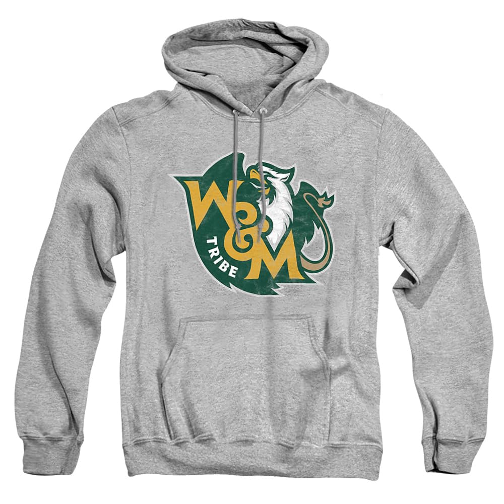 LOGOVISION Official Collegiate Distressed Primary Logo Adult Pullover Hoodie Collection — view 301