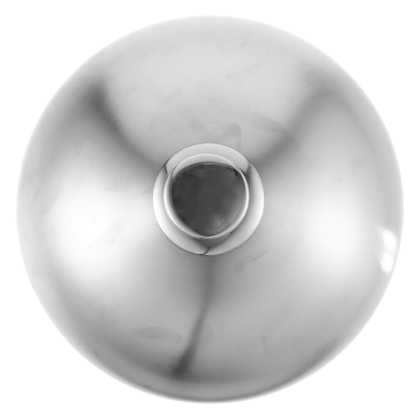 OUNONA 4 Pièces Couvercle de Protection Alimentaire Inoxydable Cloche pour Viande pour Cuisine Service de Plat Ronde Splash Argenté