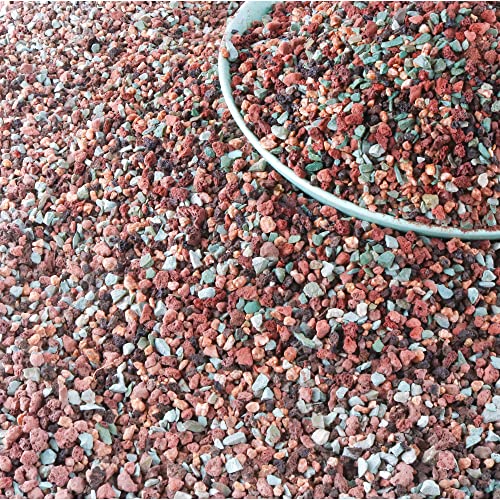 18lb Mix Horticultural Lava Rock Pebbles Pumice Potting Soil Amendment Succulent Cactus Bonsai...