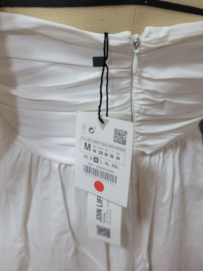 Amazon.co.jp: ZARA 神崎恵さん着用 ドレープ ポプリン