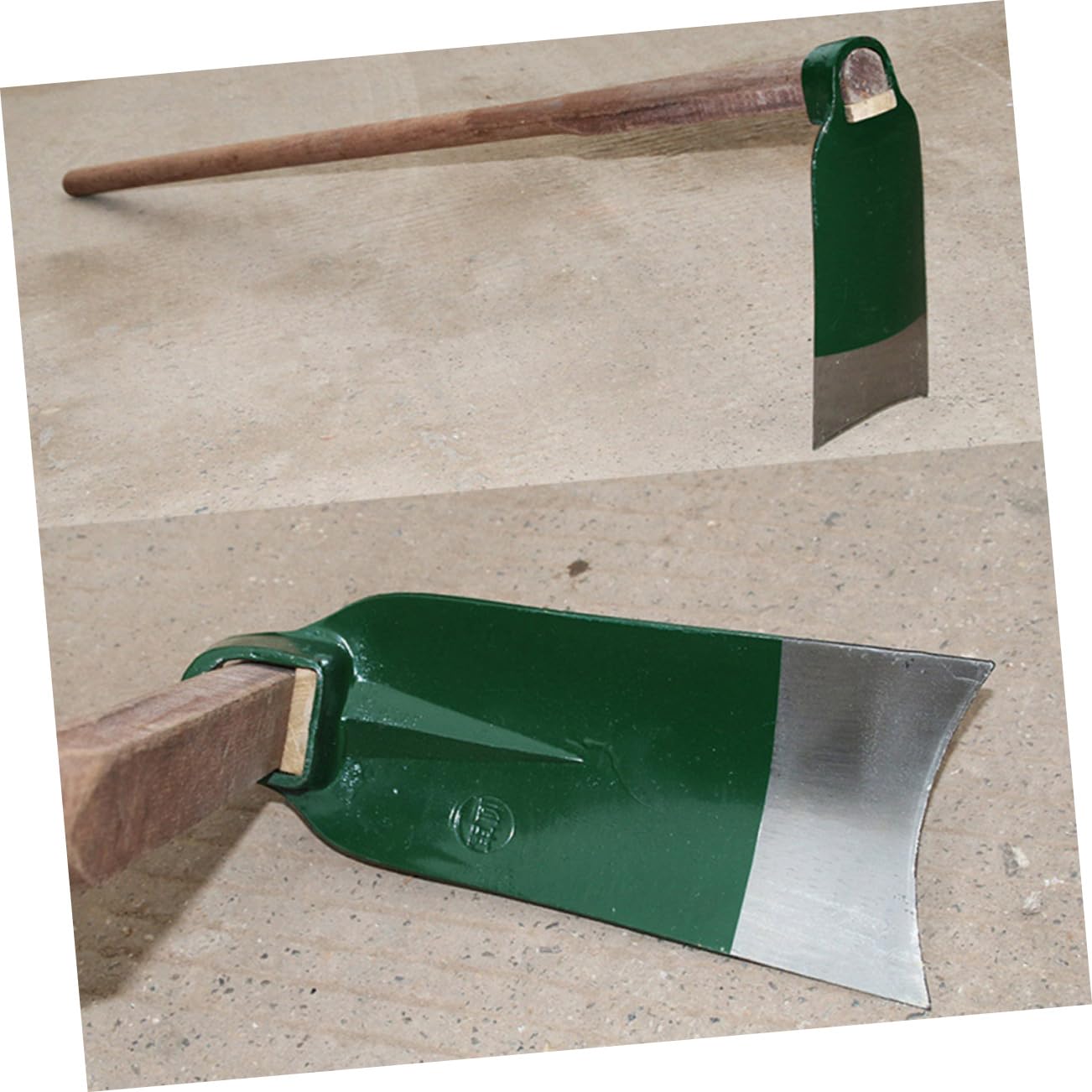 Houe de Jardin 1 Pièce en Acier Rail, Légère et Portable pour Jardinage