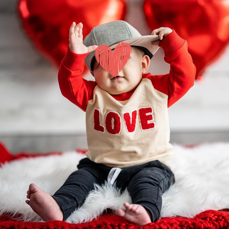 Baby Boy Outfit Sweatsuit Letter Sweatshirt Shirt Pullover Tops Pants Toddler Boys Festive Clothing - Image 2