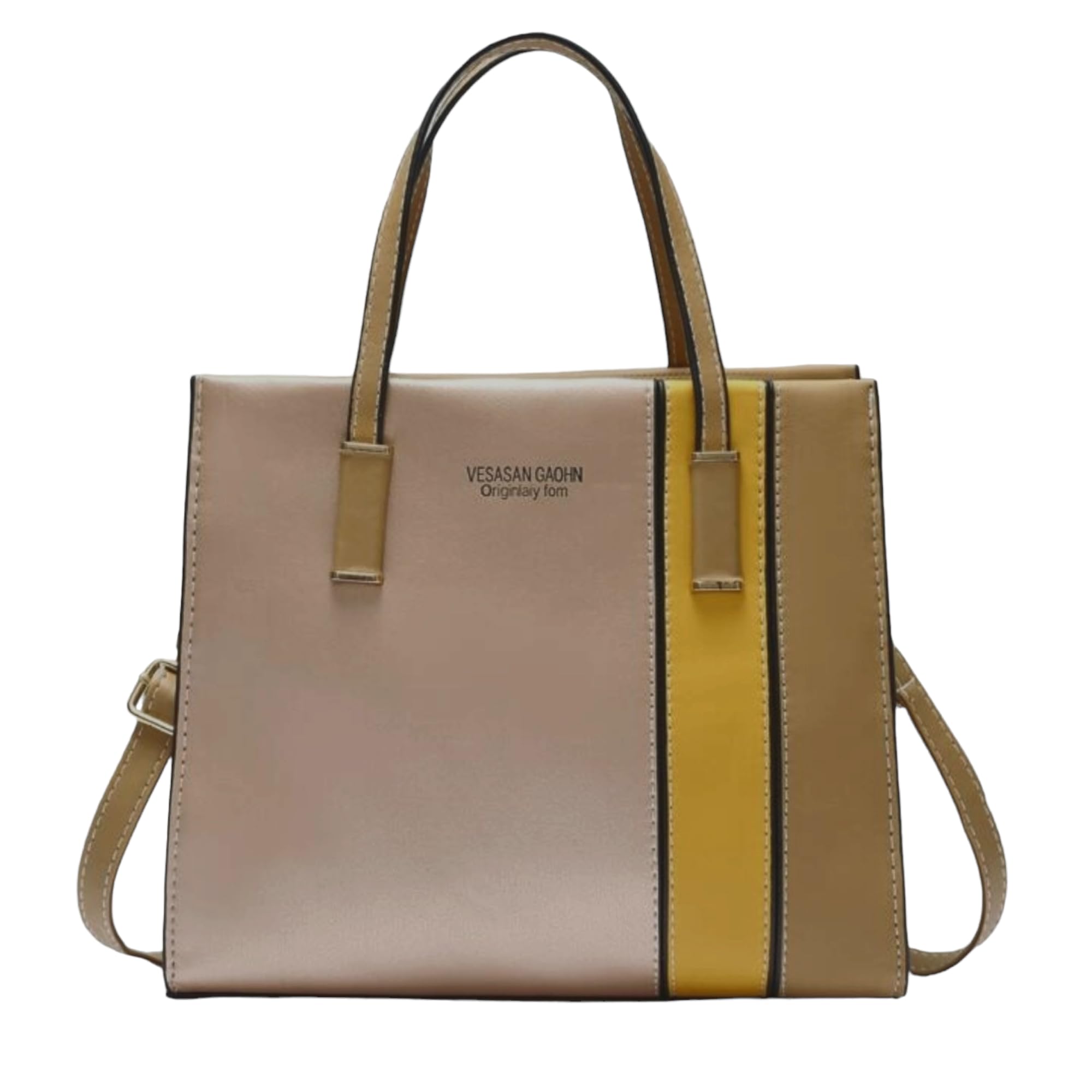 SANTORINI Satchel bag for women big | handbag for girls & womens | fancy Stachel purse for women with crossbody strap (Khaki) (B0CDQQFD2L) Amazon Price History, Amazon Price Tracker