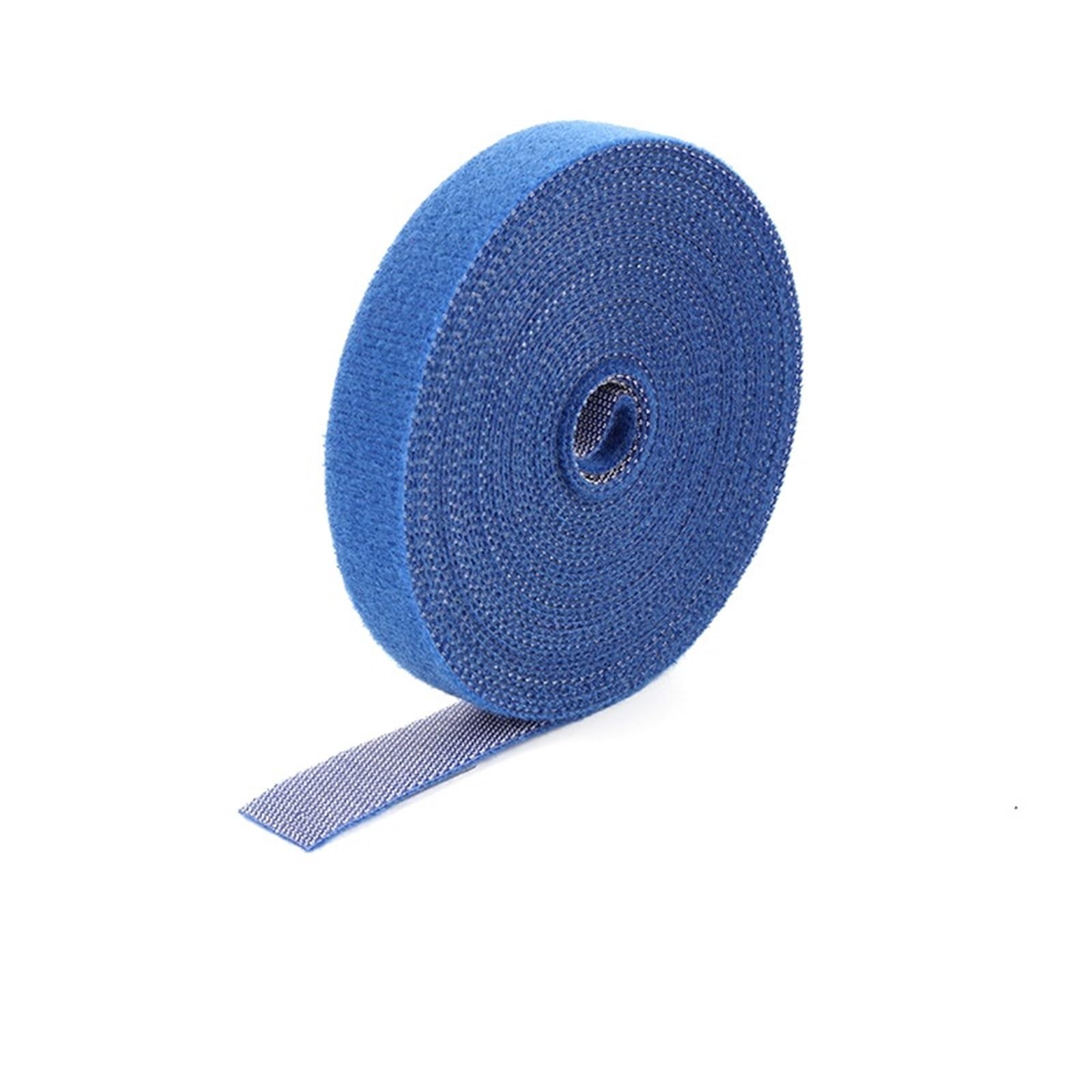 Yangshe Blue Reusable Nylon Cable Ties Organizer, Adhesive Fastener Tape For Wires Management