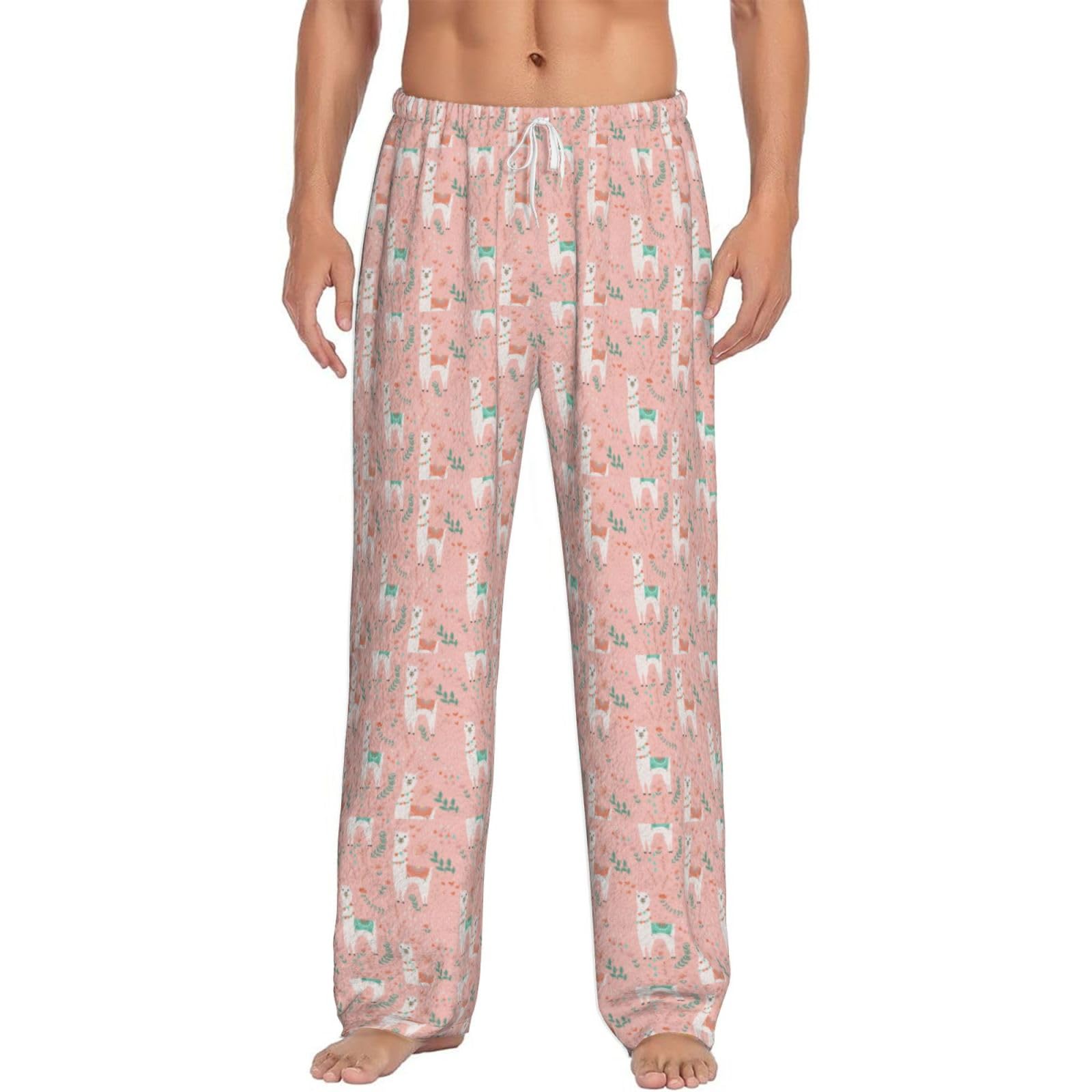 Pantalon de pyjama rose camel confortable pour dormir léger - 8
