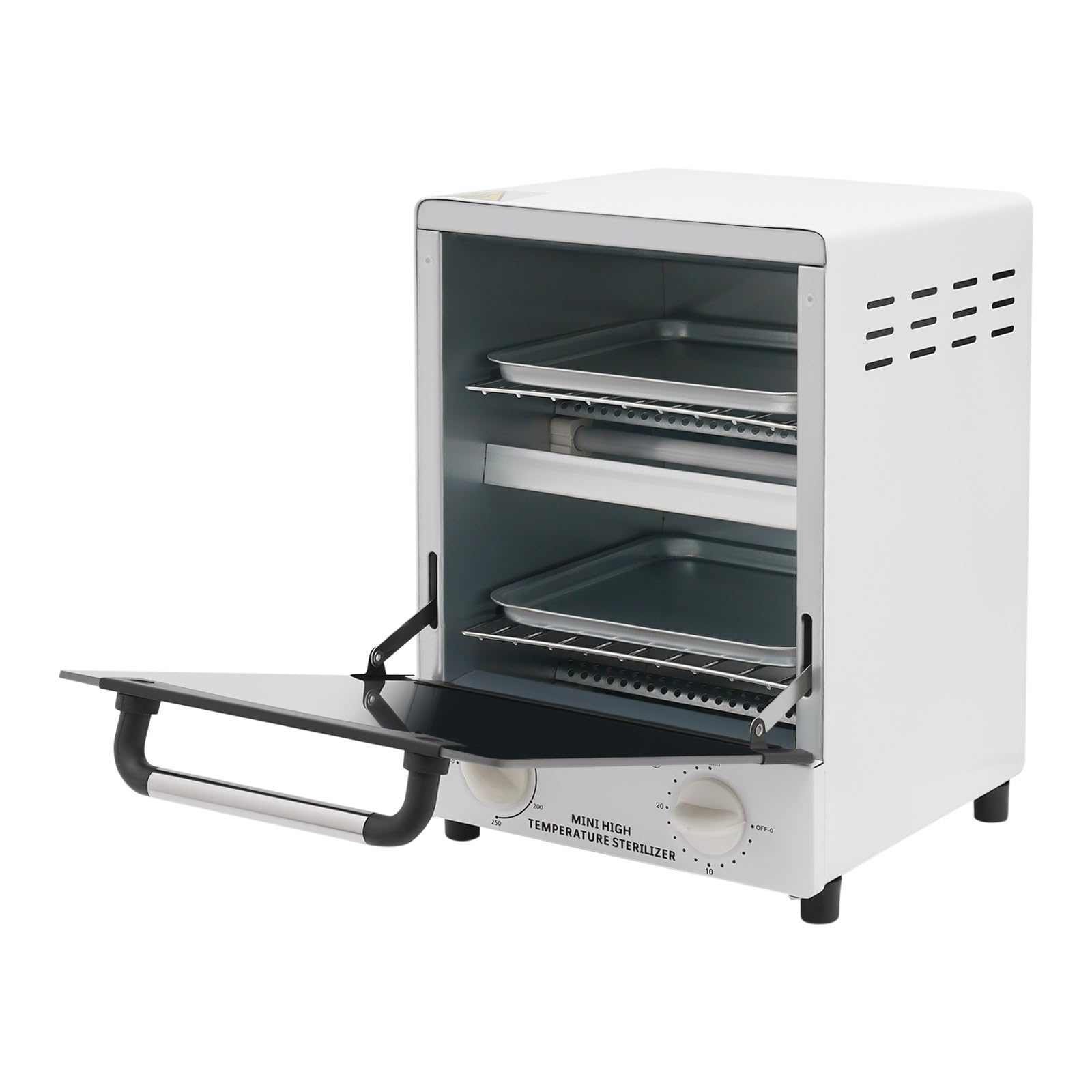 Sterylizator stołowy, sterylizator wysokotemperaturowy, 12 l, szafka do dezynfekcji, narzędzia do paznokci, sterylizator z regulatorem temperatury i regulatorem czasu, do narzędzi do paznokci i