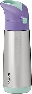 b.box Insulated Drink Bottle, Lilac Pop, 500 ml Capacity