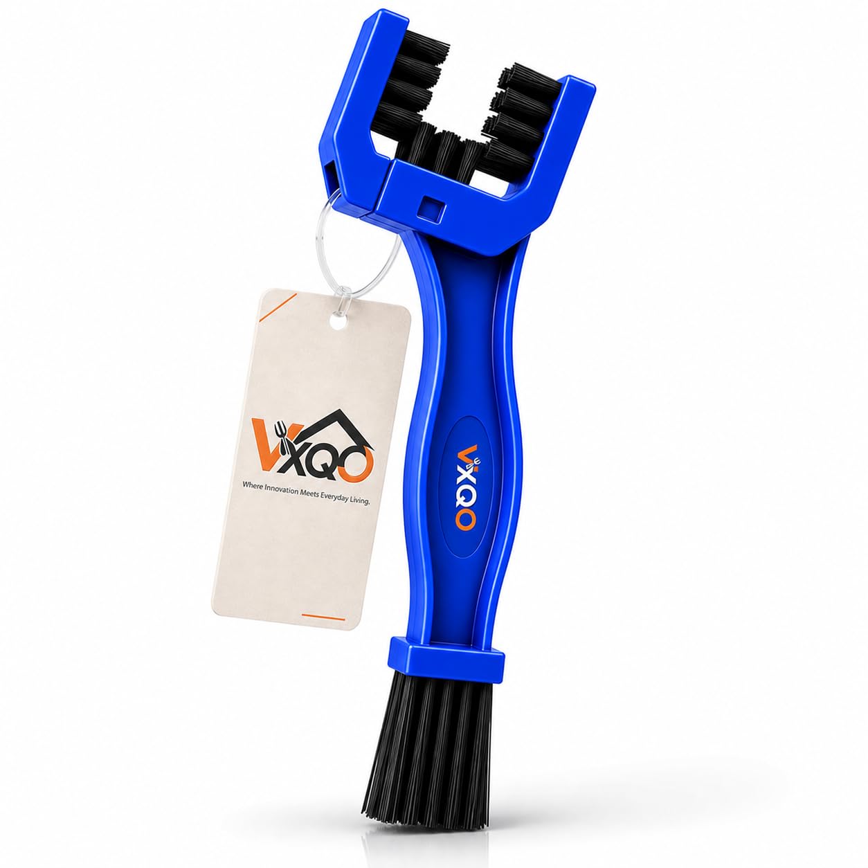 Chain Brush for Bike Cycle Bicycle Cleaning Tool Multi Angle Bristle Design for Deep Chain Cleaning Grease Dirt Removal Durable Hand Grip Tool (Multicolor, Set of 1)-picture-29