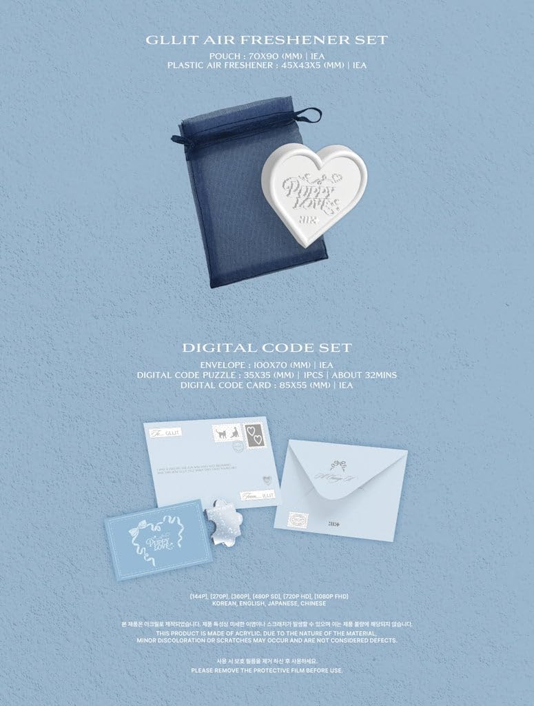 Livre photo officiel WEVERSE POB ILLIT I'LL CHANGE IT Puppy Love