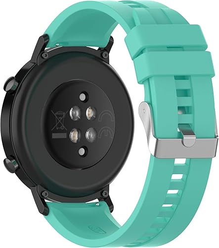 Miniatura 7 de Senter Correa para HUAWEI Watch GT2 de 1.654 in, correa de repuesto deportiva de silicona suave de 0.78 pulgadas, compatible con HUAWEI Watch GT2 de