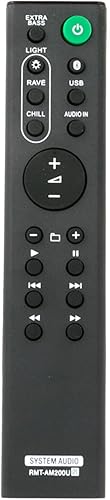 RMT-AM200U - Control remoto de reemplazo para Sony GTK-XB7 GTKXB7 Home Audio AV System