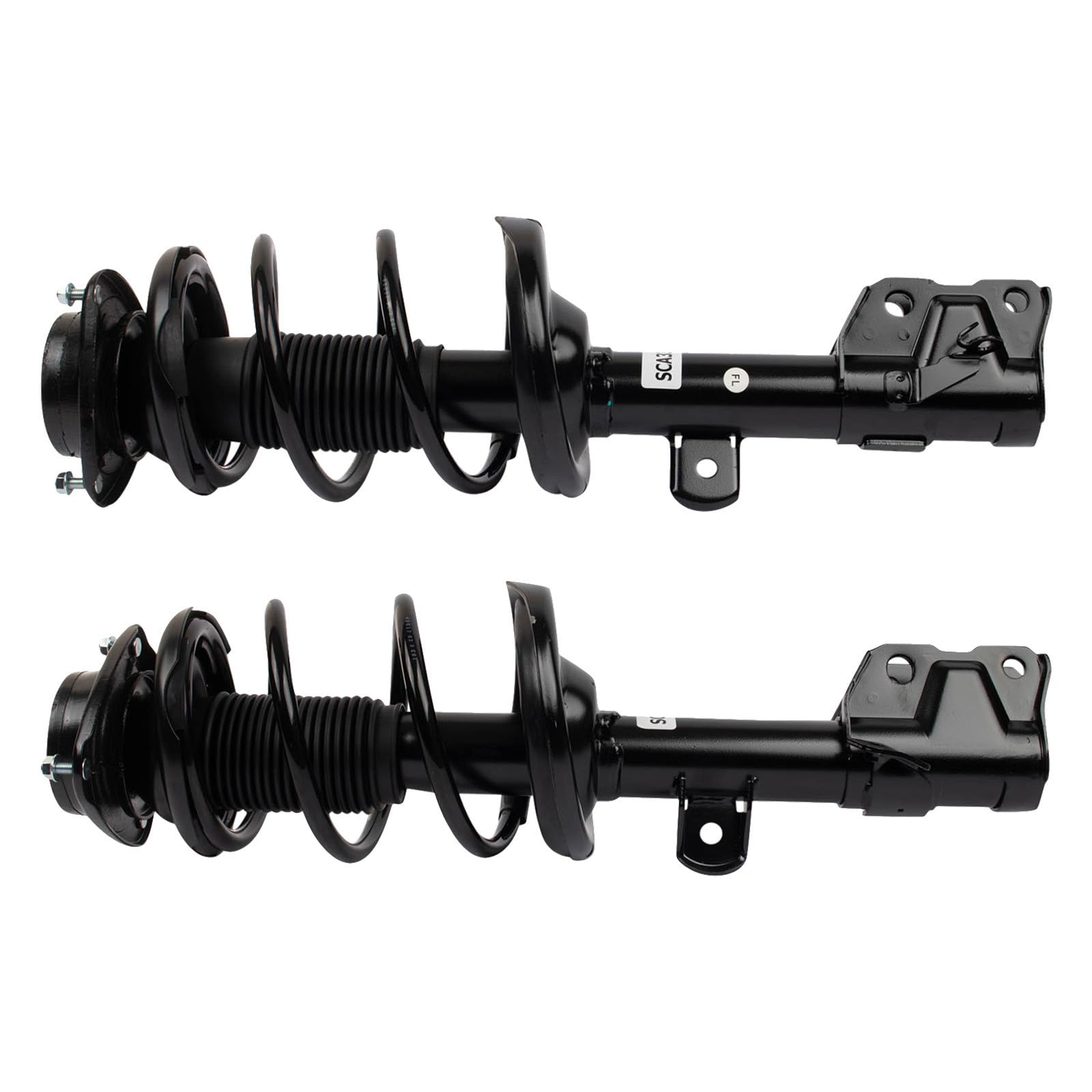 TRQ Front Strut and Spring Assembly Set 2 Piece