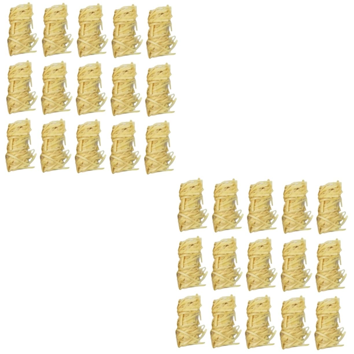 Toyvian 150stücke Naturholz Feueranzünder Für Grill Und Camping Schnelle Und Zuverlässige Feuerstarter Für Wetterlage Für Outdoor-kochabenteuer