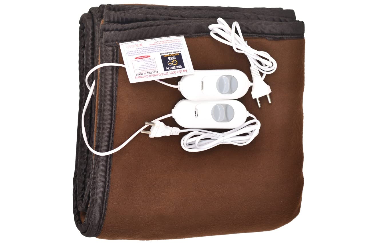 Buy WARMTH WEB Bed Warmer Electric Under Blanket Double Bed (2 Years Warranty, Polar Fleece