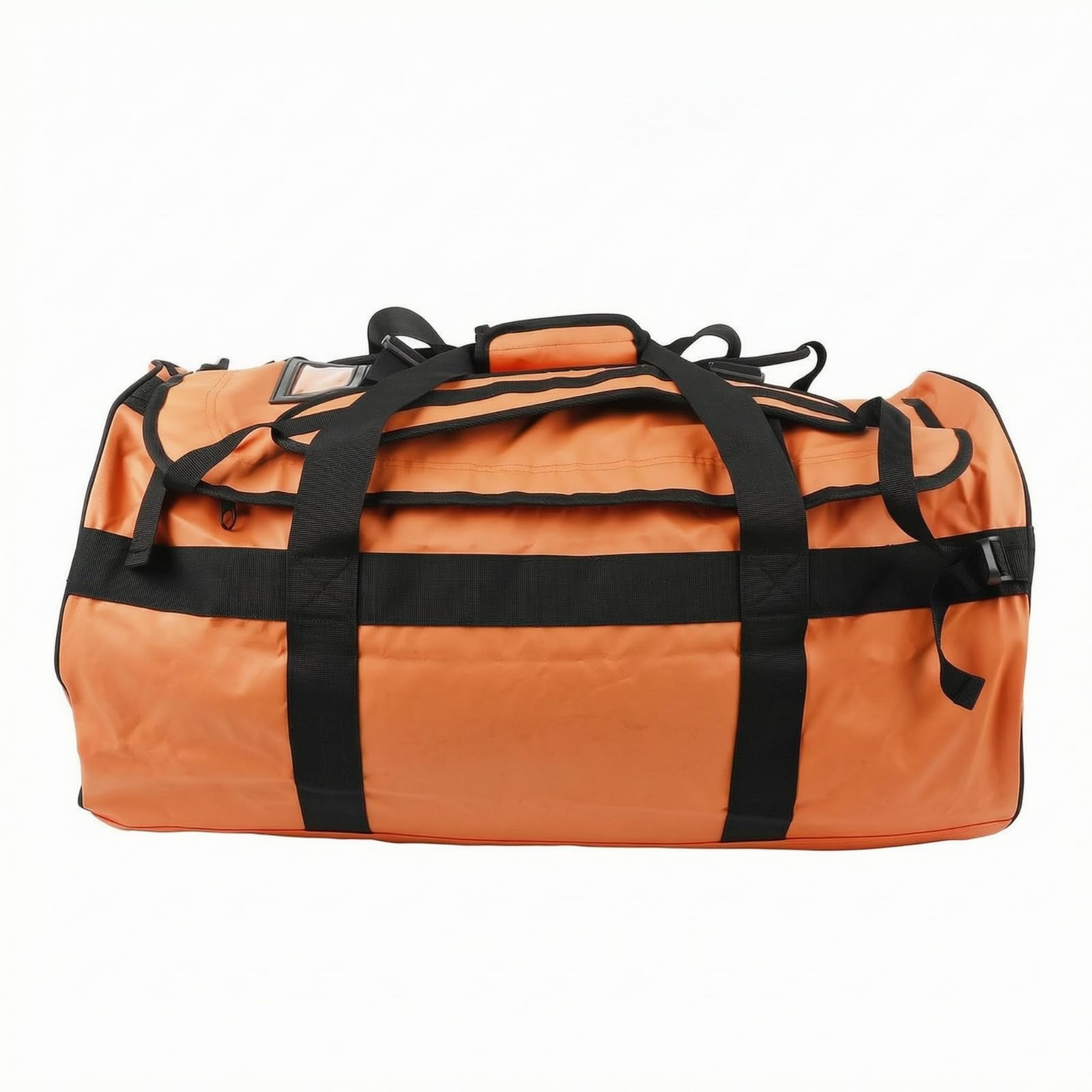 URJIX™ Sewn Construction Travel Duffel Backpack ABS Mesh 120L Orange | Carry Options Shape Reinforcement ABS Orange 120L-image-28