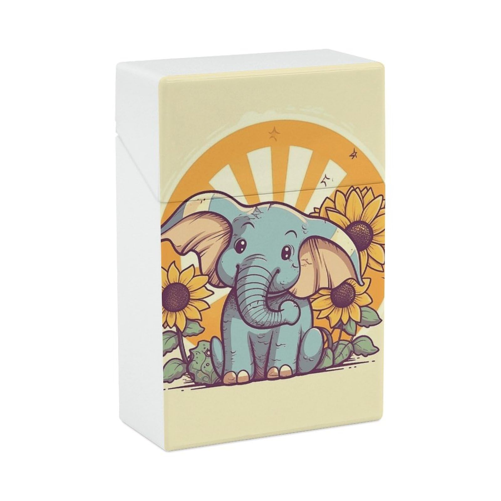 Amazon.com: Cigarette Case Stylish Cigarette Box Holder Cheery Elephant  Cigarettes Protective Cover Waterproof Cigarettes Holder Plastic Cigaret  Container for Men Women Smoker Gift : Health & Household