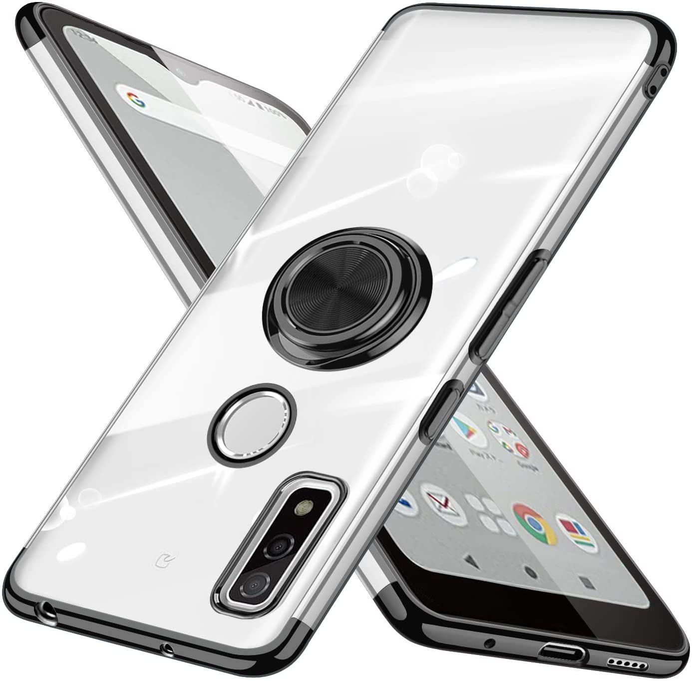 Amazon.co.jp: arrows We ケース リング F-51B カバー クリア FCG01