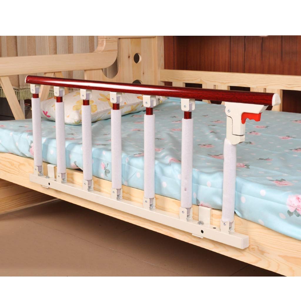 Barrière de lit anti-chute pliable pour sécuriser la chambre des aînés